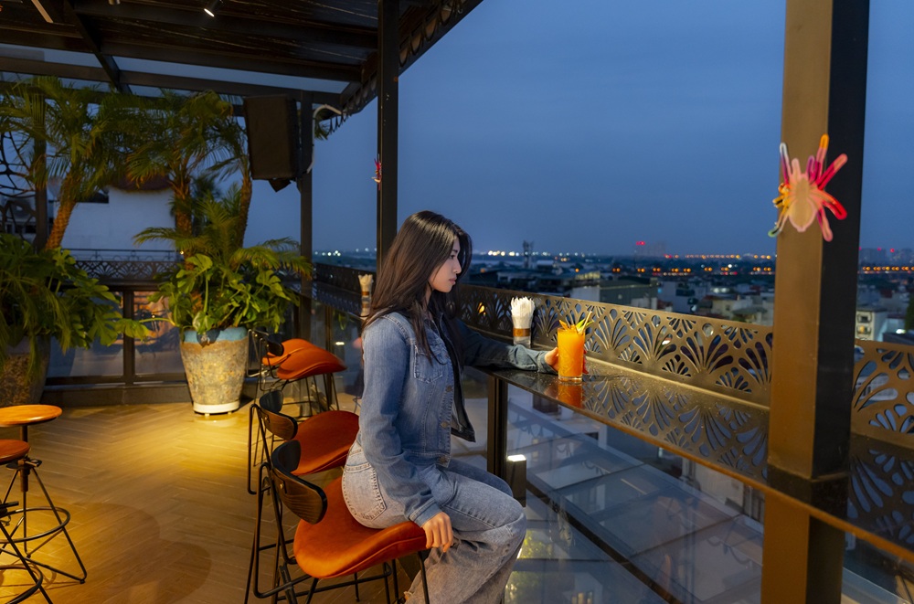 Chill at Ruby Sky Bar 